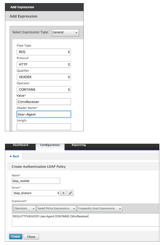 Expression editor