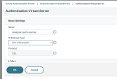 Select nonaddressable IP type