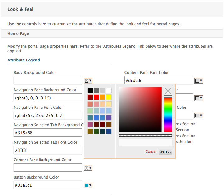 Color picker