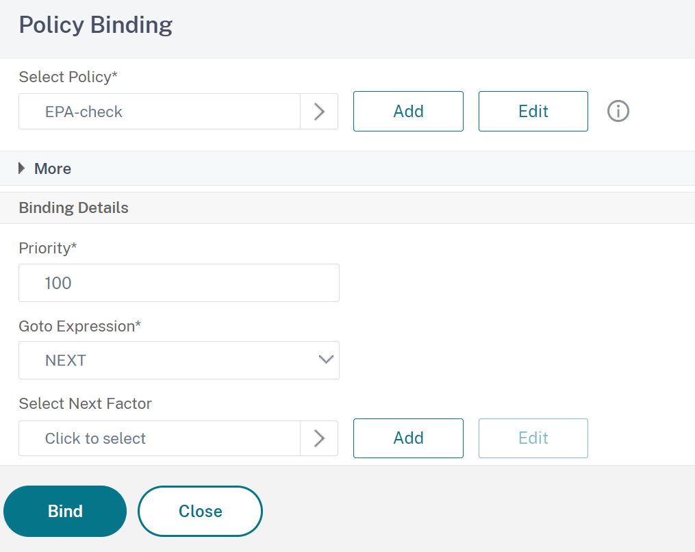 Advanced EPA scan workflow