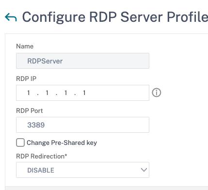 Reenter Preshared key password